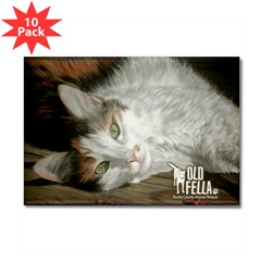 Sandy Byers The Socialite Cat Magnets