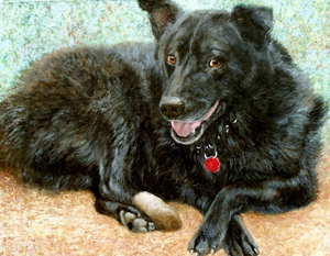Lee Mitchelson's Painting of Old Fella