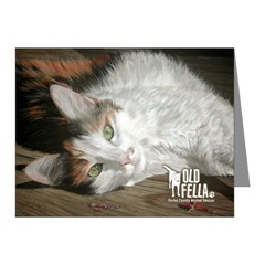 Sandy Byers The Socialite Cat Notecards